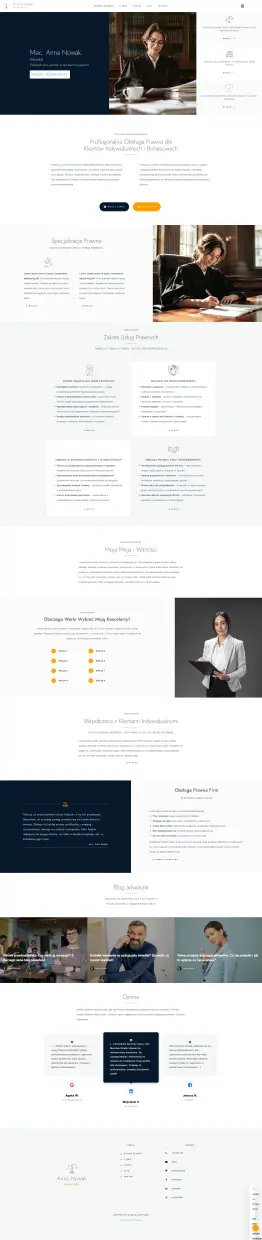 szablon strony stomatologia - adam jeżyński